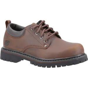Skechers Men's Tom Cats Shoe in Dark Brown