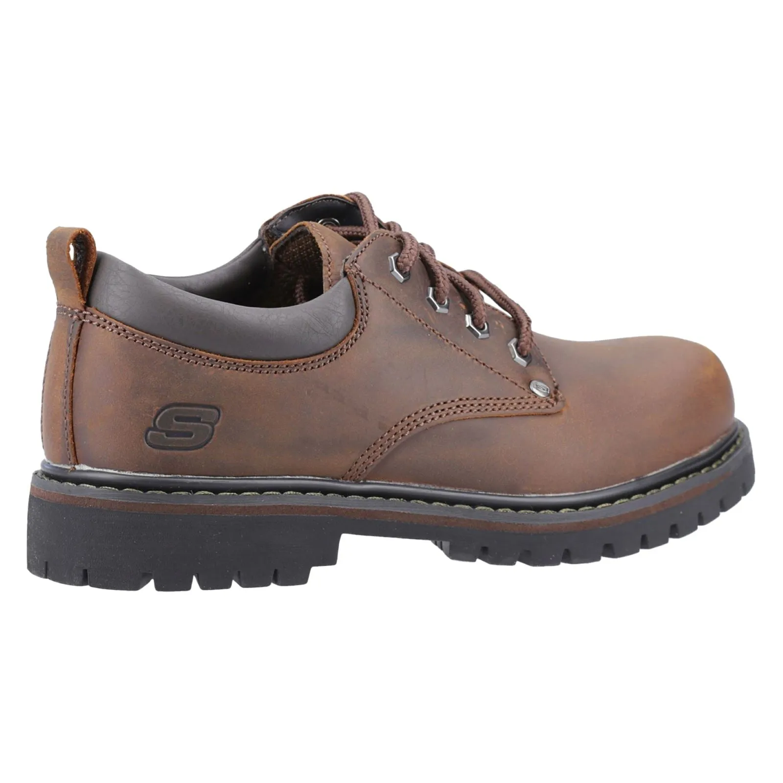 Skechers Men's Tom Cats Shoe in Dark Brown