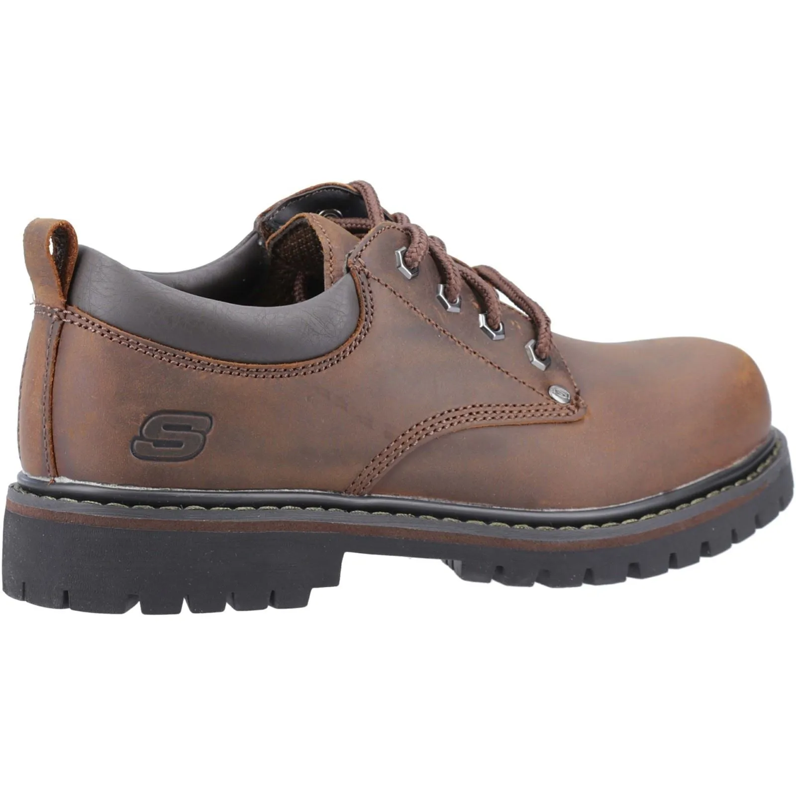 Skechers Men's Tom Cats Shoe in Dark Brown
