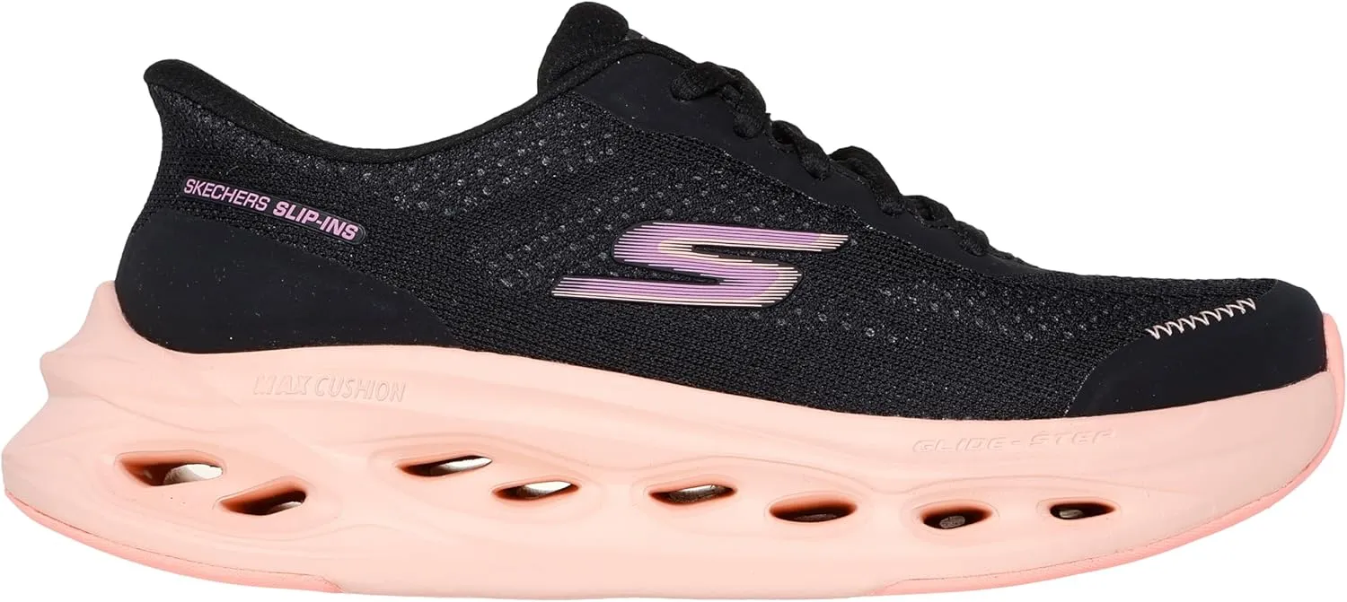 Skechers Women's Max Cushioning Glide Step Hartford Hands Free Slip-ins Sneaker