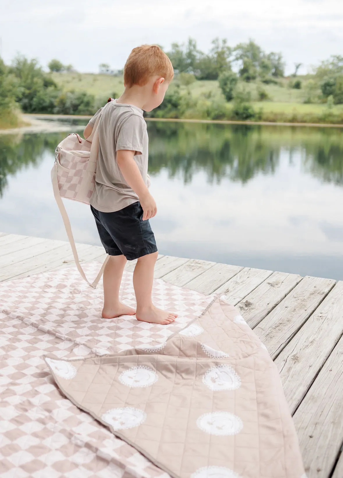 Soft Insulated Cooler Bag in Tan
