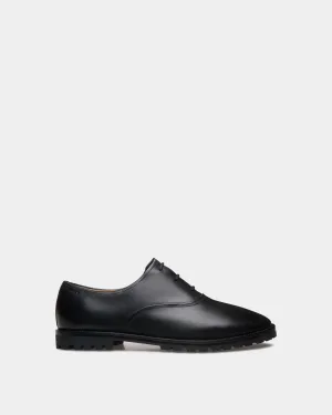 Solaria Oxford in Black Leather