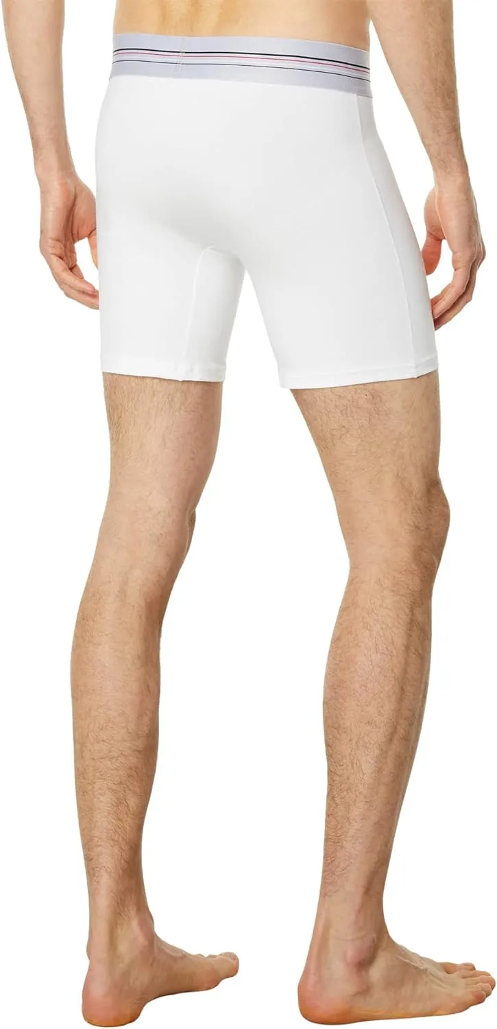 Spanx for Men Cotton Spandex Boxer Briefs – 100% Cotton Underwear for Men – Medium Compression