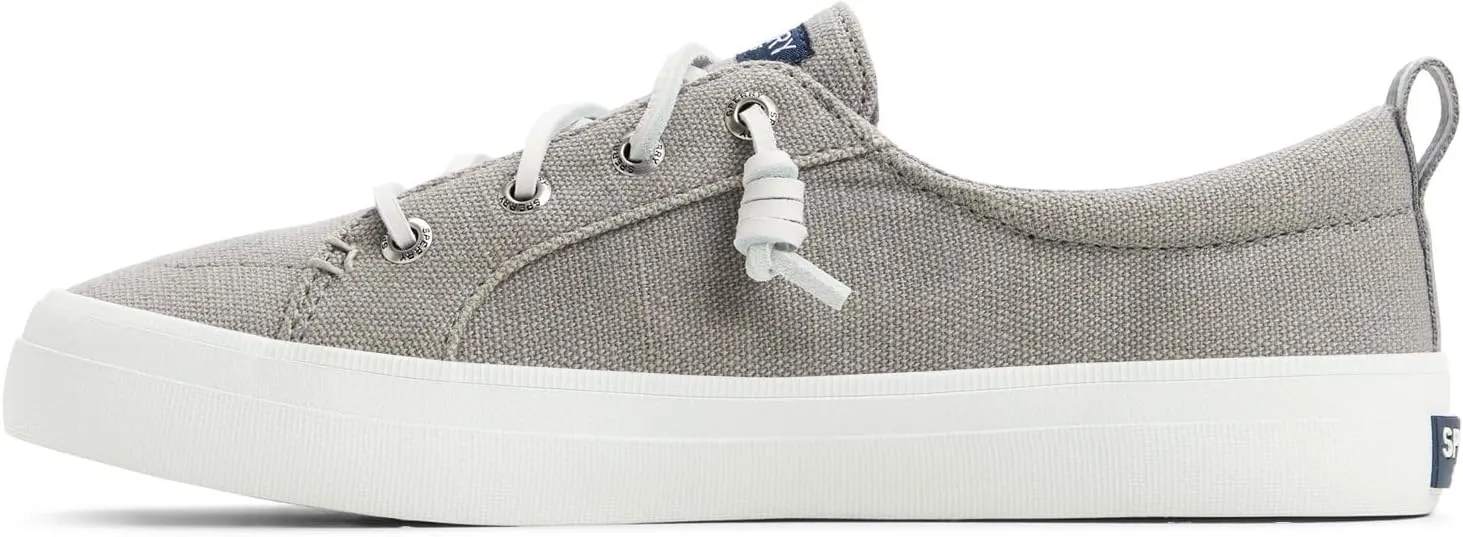 Sperry Women's Crest Vibe Sneaker, Grey, 10
