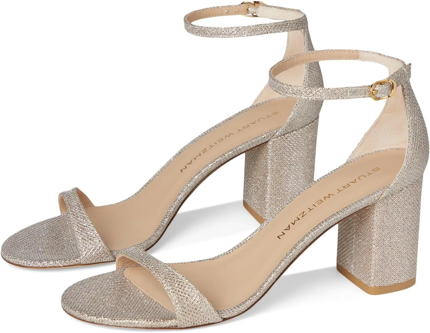 Stuart Weitzman Women's Nudist Block 75 Pump