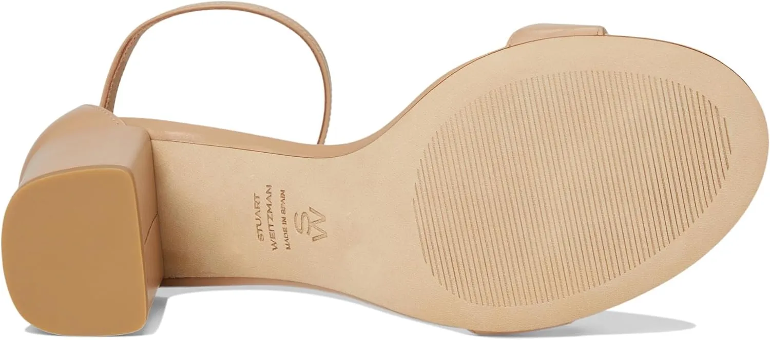 Stuart Weitzman Women's Nudist Poppy Block 75 Pump