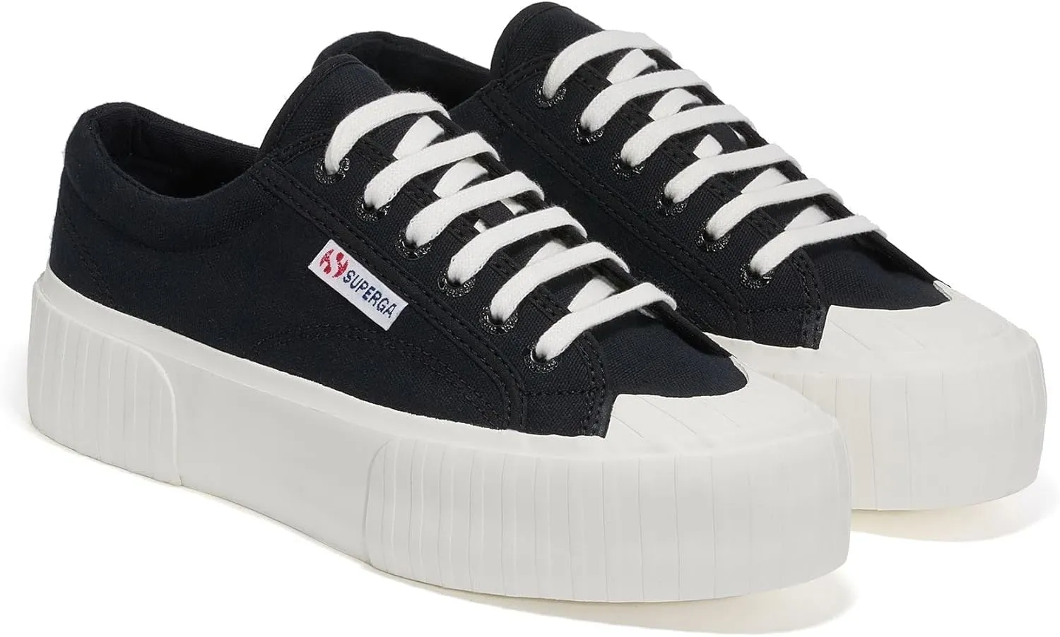 Superga Men's 2631 Stripe Platform Sneaker