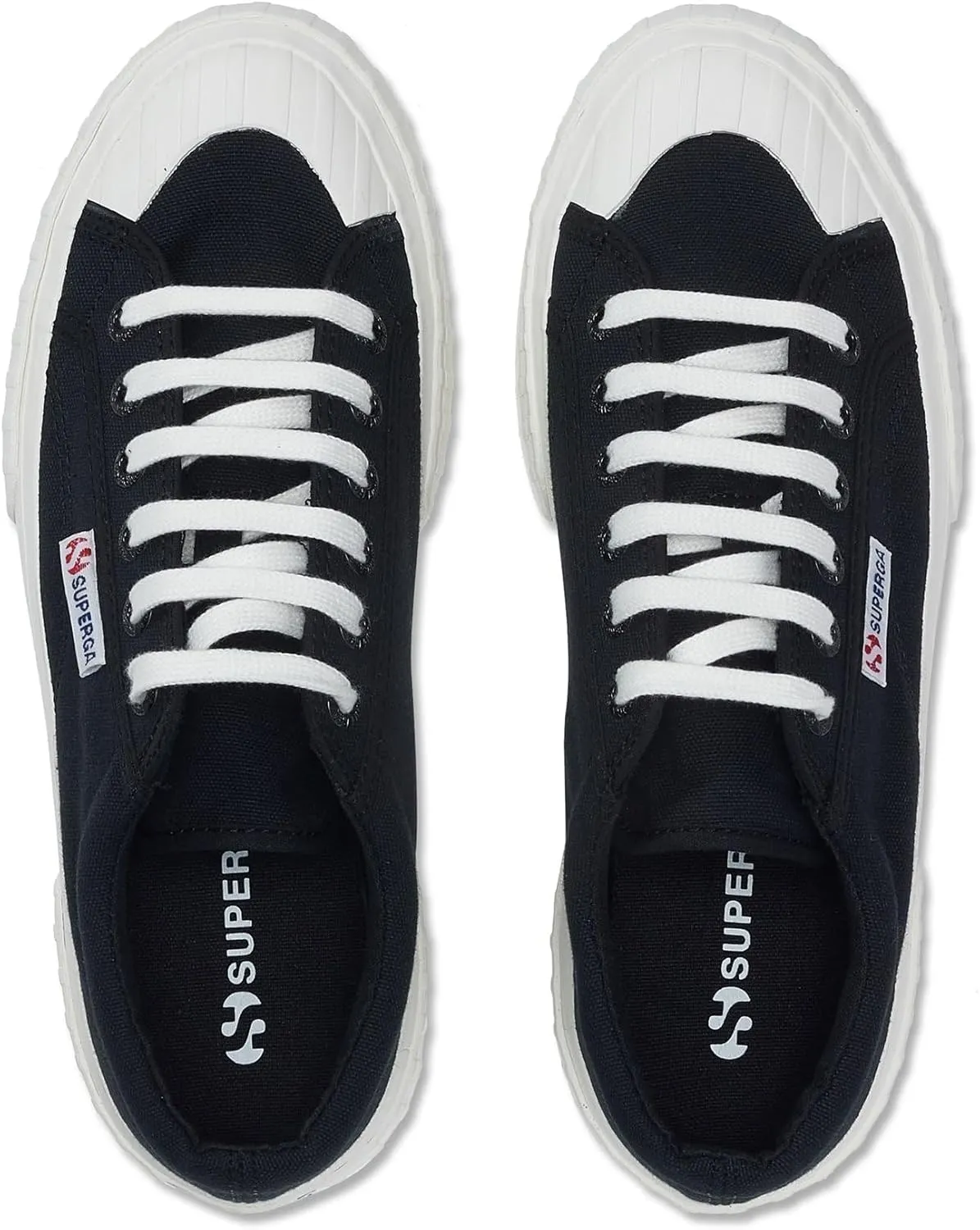 Superga Men's 2631 Stripe Platform Sneaker