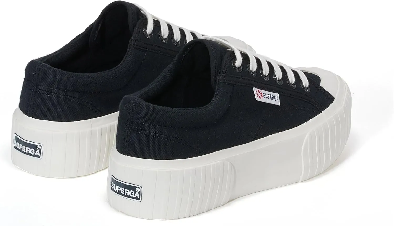 Superga Men's 2631 Stripe Platform Sneaker