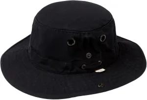 Tilley Standard Wanderer Hat, Black, 7 1/2