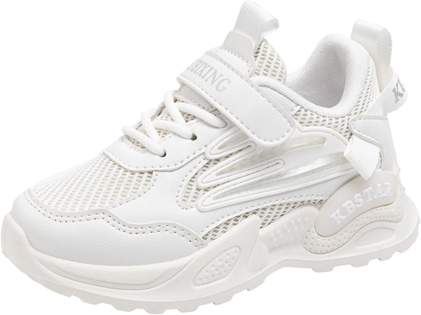 Toddler Big Kids Shoes Boys Girls Breathable Sneakers Athletic Running Shoes Casual White Sports Girl Slip on Sneakers