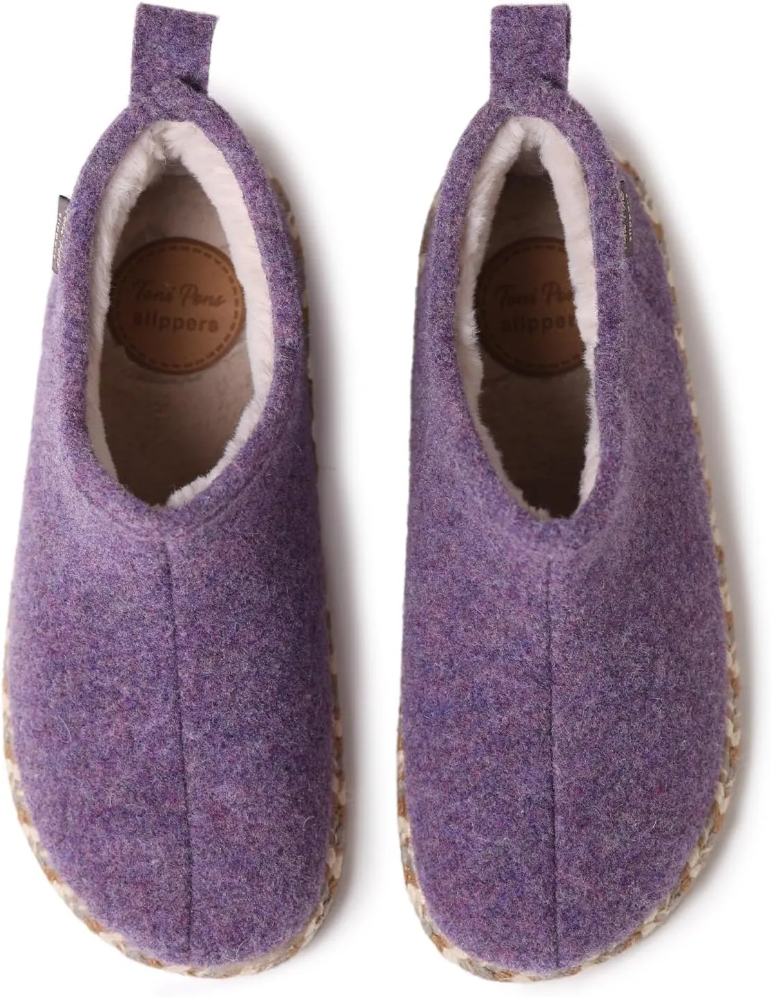 Toni Pons Women's Duna-FP Pink Slippers - One Size - Flat, Classic, Soft, Solid, Pull-On, Office & Career, Round Toe, Vegan, All Seasons