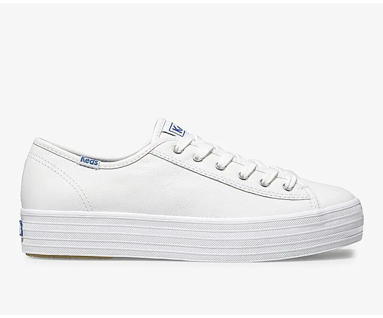 Triple Kick Leather  | White