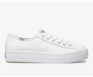 Triple Kick Leather  | White