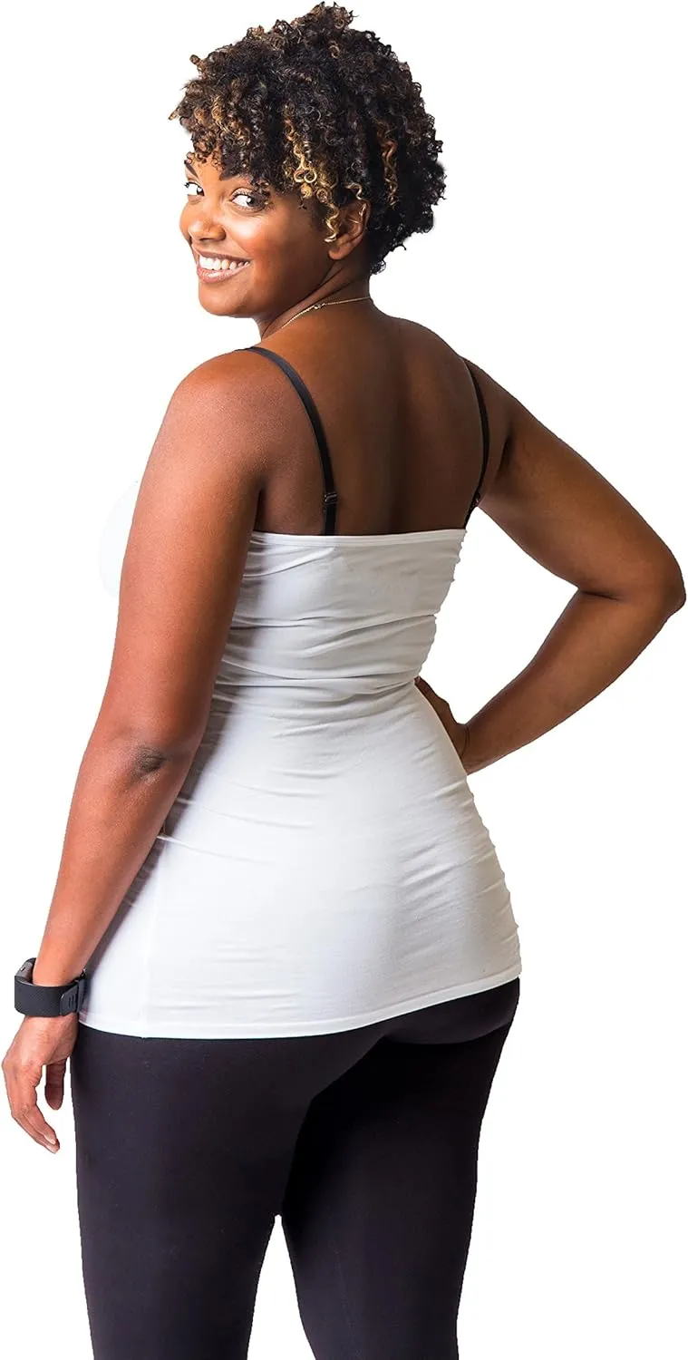 Undercover Mama Women's Strapless Maternity Nursing Top, Universal Bra Attachment for Breastfeeding & Pregnancy