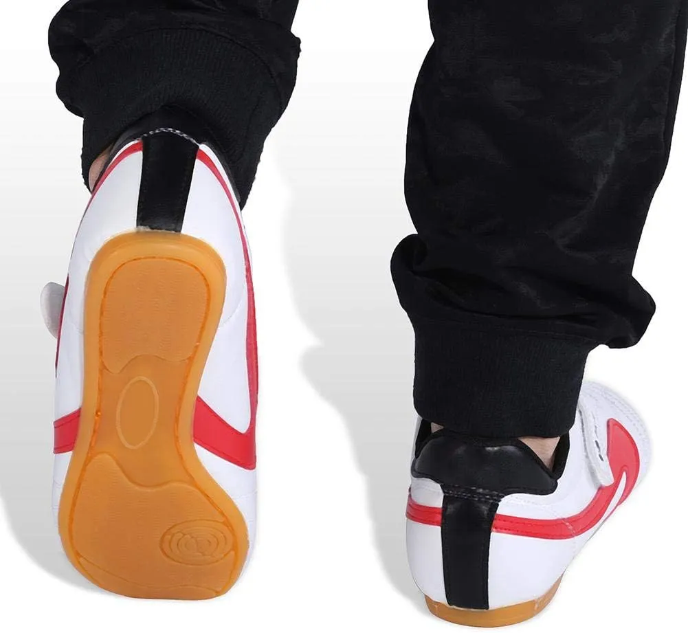 Unisex Taekwondo Shoes Martial Arts Sneaker Kung Fu Karate Boxing Sport Gym Trainning Shoes Lightweight Breathable Shoes for Children Teenager Adults Hot