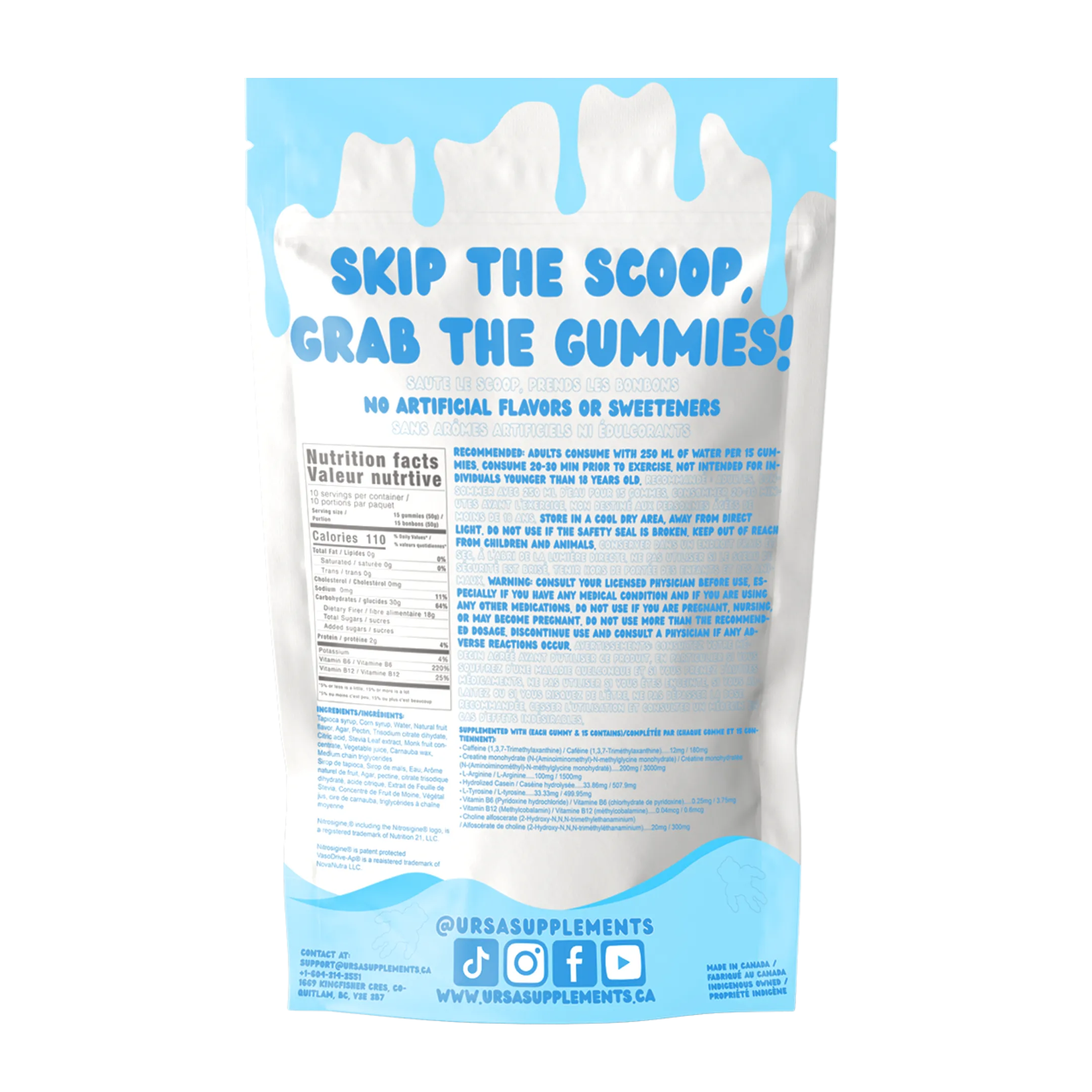 Ursa Supplements | Pre-Workout Gummies