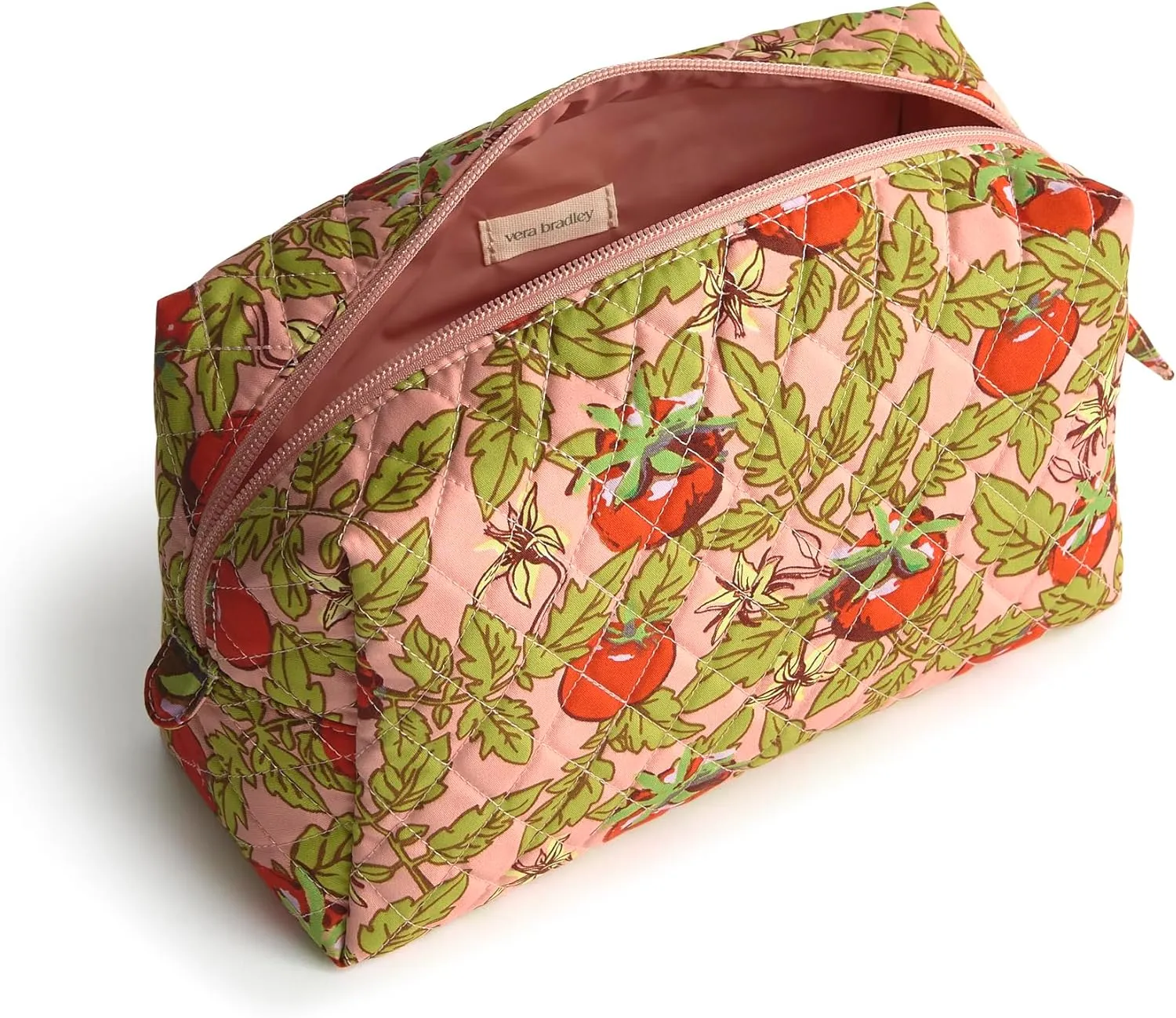 Vera Bradley Premium Cotton Large Cosmetic