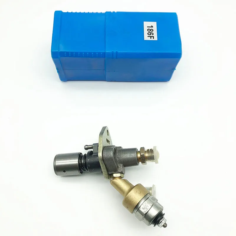 WDPART Diesel Fuel Injector Pump 186 186F with Solenoid for Yanmar L100 10HP Generator