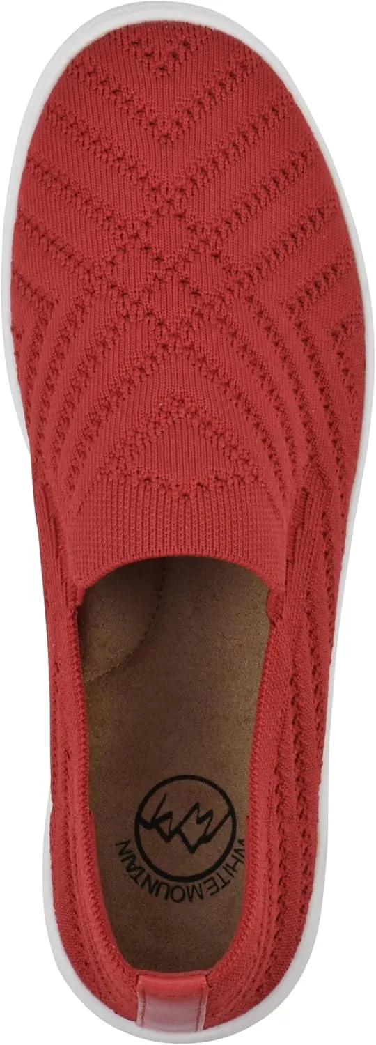 WHITE MOUNTAIN Women's Upbear Woven Knit Sneaker