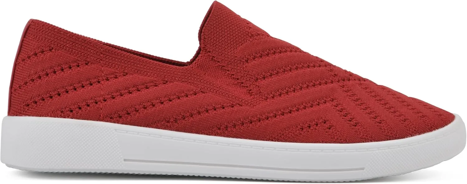 WHITE MOUNTAIN Women's Upbear Woven Knit Sneaker