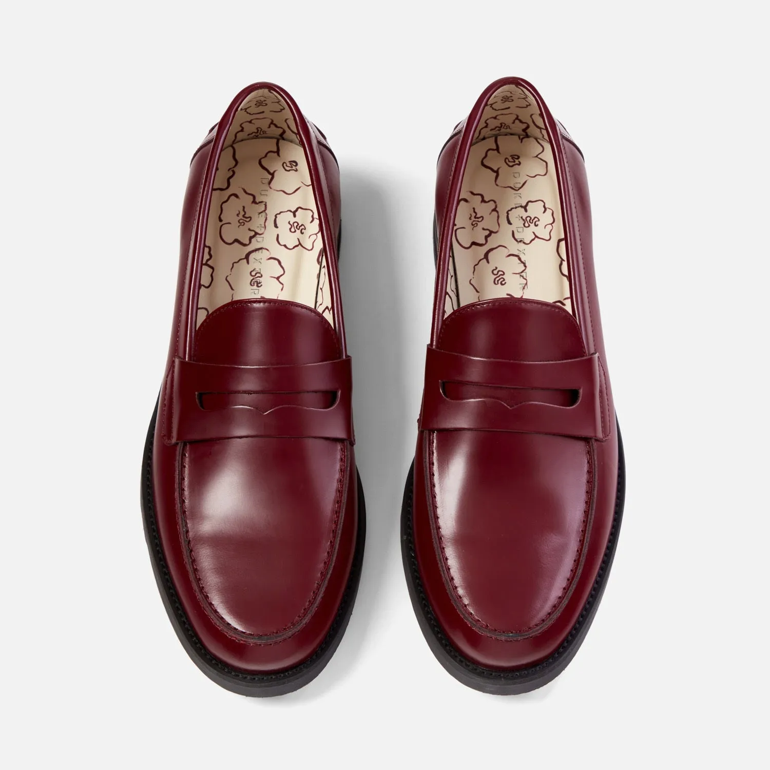 Wilde Burgundy Penny Loafer - Men's