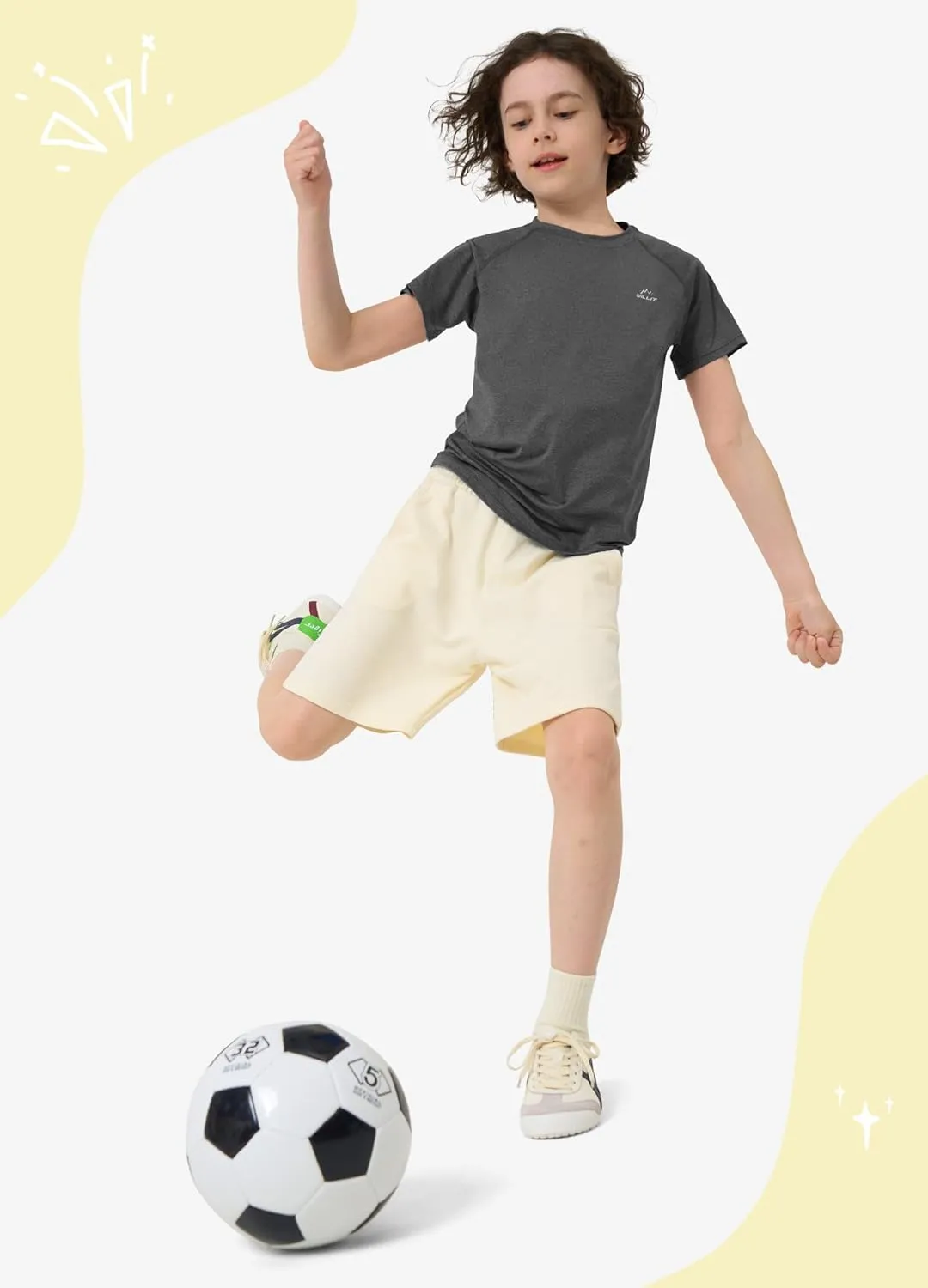 Willit Boy's Rash Guard Swim Shirts Short Sleeve UPF 50  Sun Protection Shirt Youth SPF Fishing Quick Dry Shirt