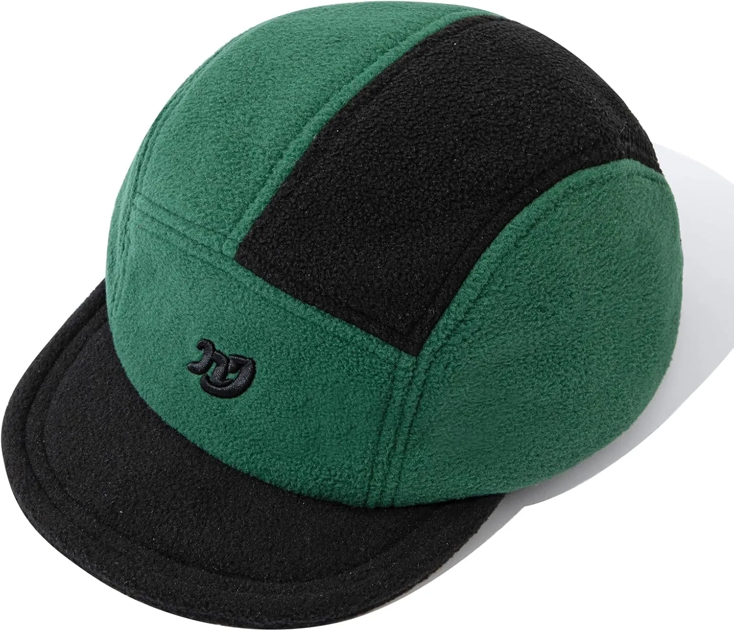 Winter 5 Panel Caps for Men Short Brim Baseball Cap Flat Bill Dad Hats Warm Snapback Trucker Hat Causal Umpire Hats
