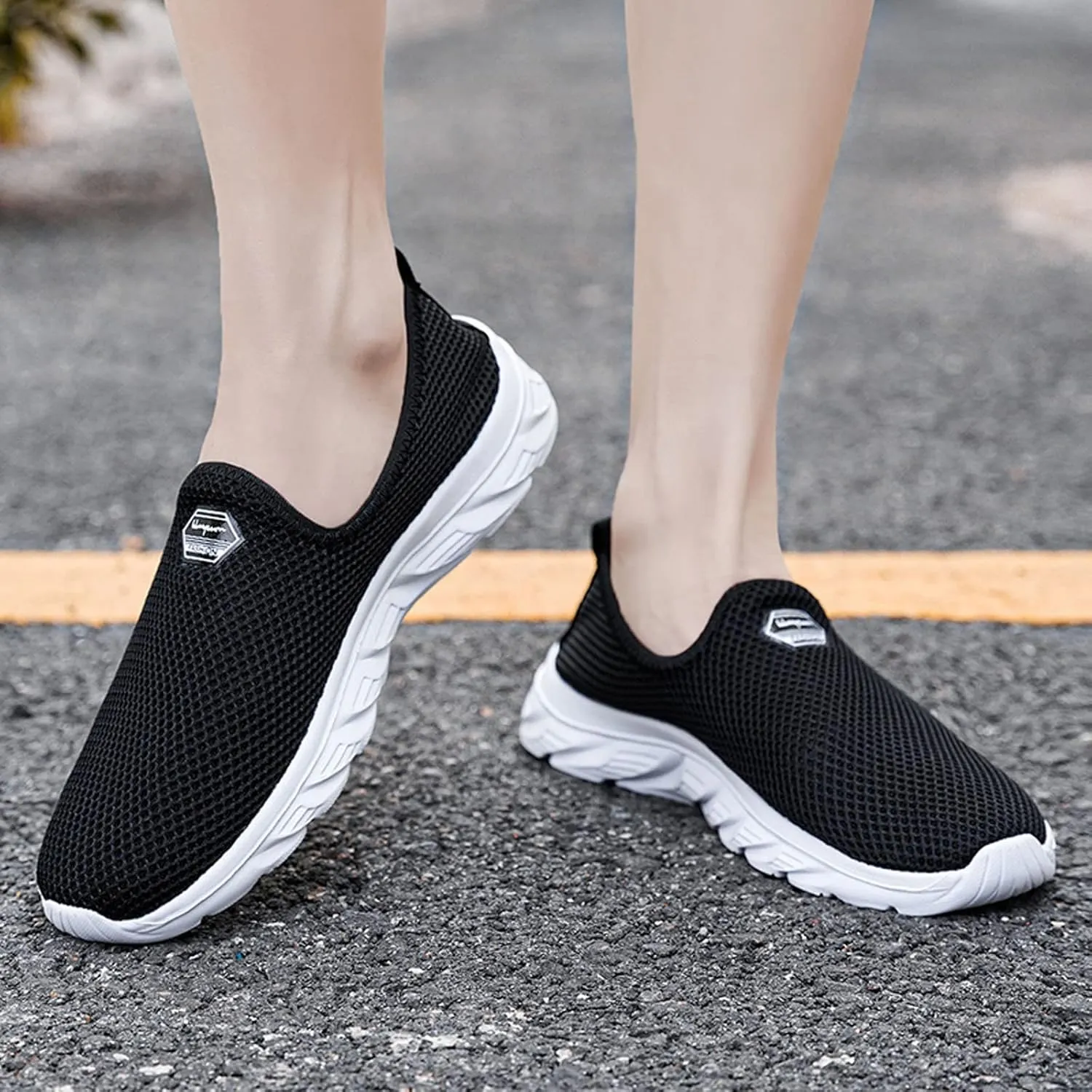 Women's Fashion Sneaker Non Slip Breathable Lightweight Comfortable Lace Up Walking Shoes Womens Women Shoes Loafers Womens High Top Sneakers