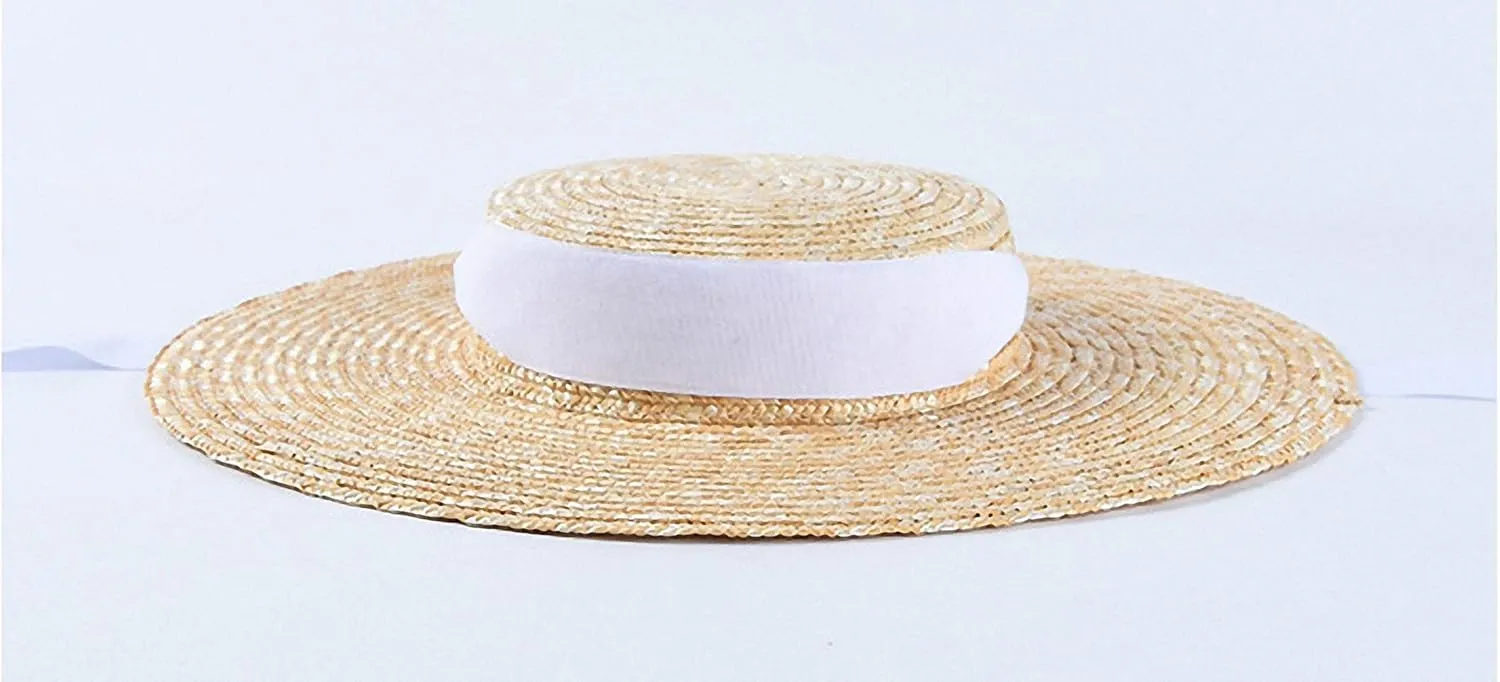 Women's Wide Brim Braided Sun Hat UPF 50  Sun Protection Floppy Summer Beach Cap Straw Hat
