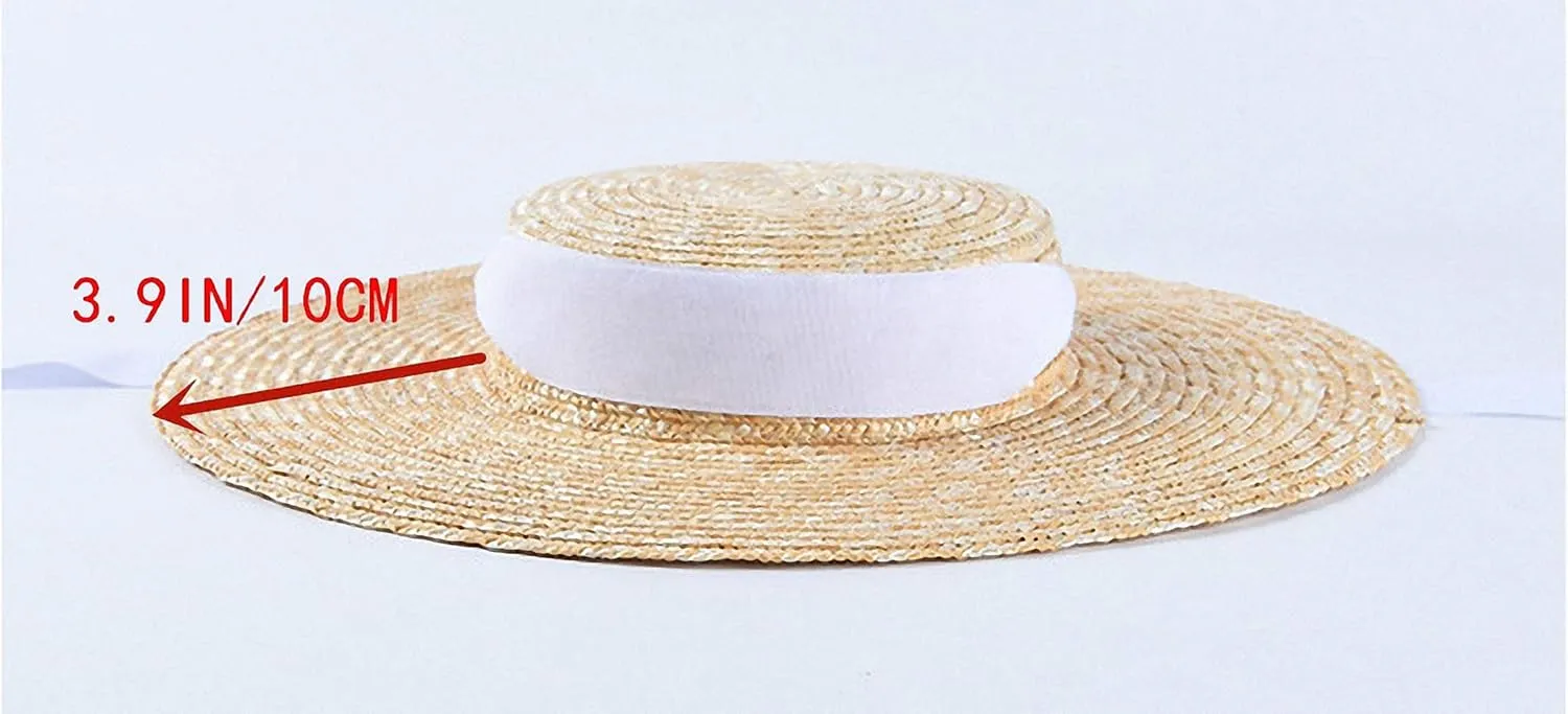 Women's Wide Brim Braided Sun Hat UPF 50  Sun Protection Floppy Summer Beach Cap Straw Hat
