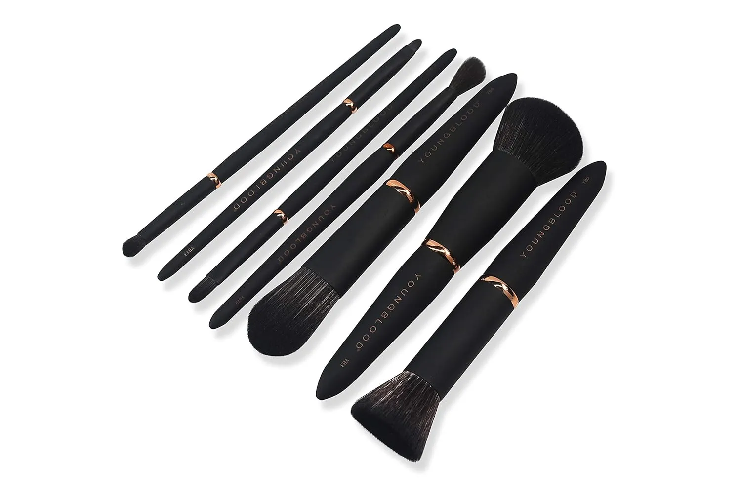 Youngblood Clean Luxury Cosmetics Luxe Foundation and Face Brushes | Liquid, Powder Foundation Brush Concealer Brush Highlight and Contour Brush | Vegan, Cruelty-Free (YB4 Foundation Brush)