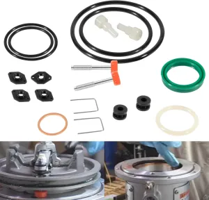Yoursme 238286 Repair Kit Fit for Graco 300 5:1 Ratio Fire Ball 300 Oil Pumps Repairing, 238-286 Upper & Lower Repair Kit Fluid and Air Repair Parts Included #203876