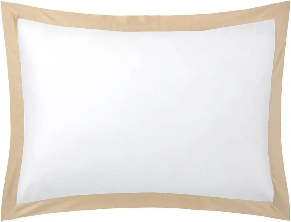 Yves Delorme Linea Dune Standard 20 x 30 in Sham - Extra Soft and Warm Luxury Sheets, 100% Natural Organic French Bed Linens - Breathable and Durable