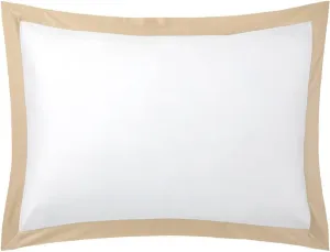 Yves Delorme Linea Dune Standard 20 x 30 in Sham - Extra Soft and Warm Luxury Sheets, 100% Natural Organic French Bed Linens - Breathable and Durable