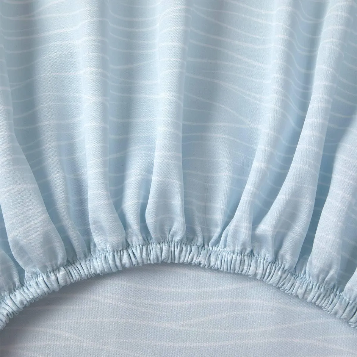Yves Delorme Luciole Multicolor Queen 63 x 81 in Fitted Sheet - Extra Soft and Warm Luxury Sheets, 100% Natural Organic French Bed Linens - Breathable and Durable