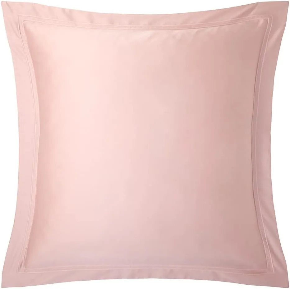 Yves Delorme Triomphe Nacre (Ivory) Euro 26 x 26 in Sham - Extra Soft and Warm Luxury Sheets, 100% Natural Organic French Bed Linens - Breathable and Durable