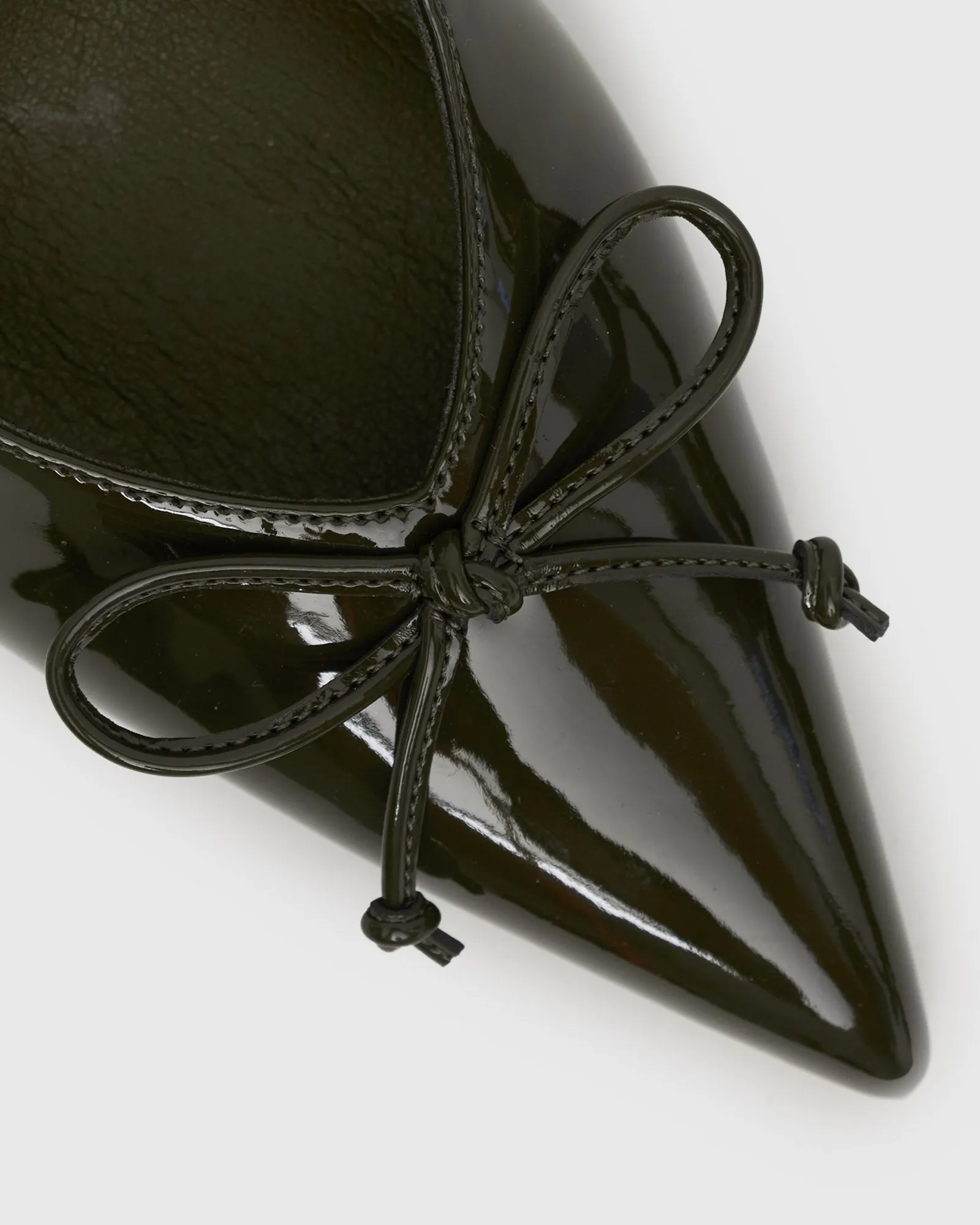 YVETTE Bow Slingback Stiletto Heels
