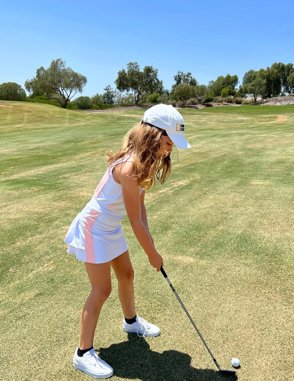 Zaclotre Girls Tennis Golf Dress Outfit Sleeveless Tank Top and Skorts Sets Sport Skirt with Shorts