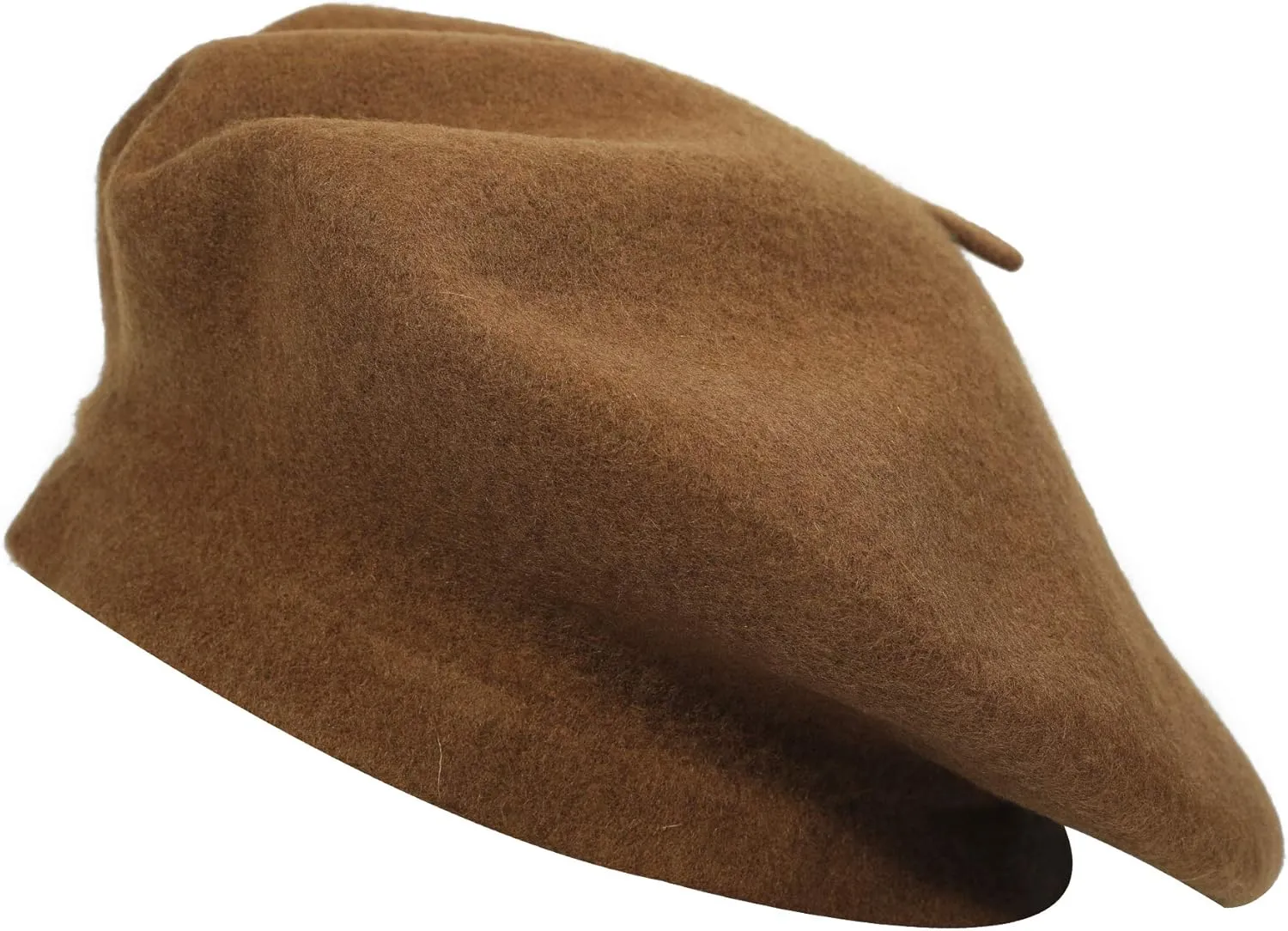 ZLYC Wool French Beret Hat Solid Color Beret Cap for Women Girls
